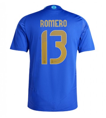 Argentina Cristian Romero #13 Replika Udebanetrøje Copa America 2024 Kortærmet